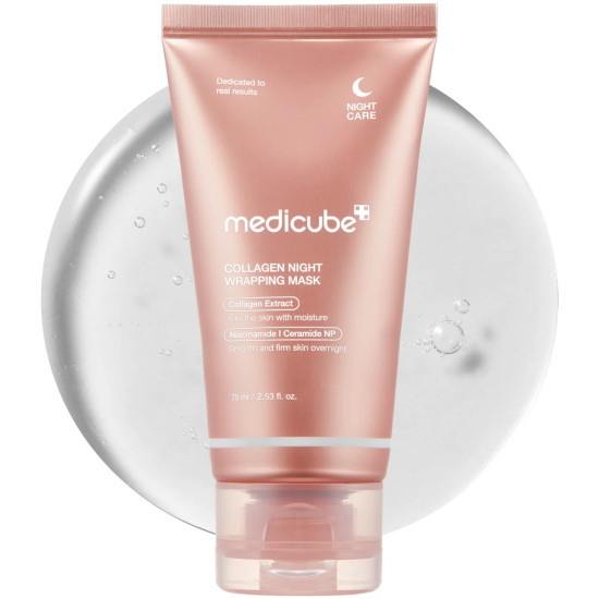 Нощна маска Medicube с колаген и хиалуронова киселина – 75 ml
