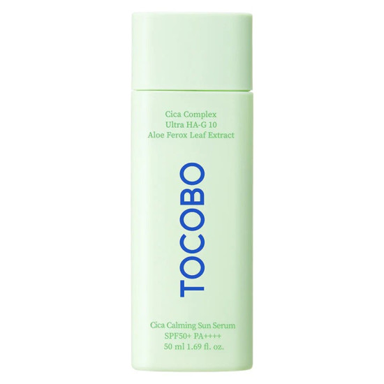 TOCOBO Cica Calming Sun Serum 50ml – слънцезащитен серум SPF50+